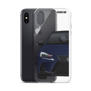 Nightfall Blue Lexus IS300 - iPhone Case