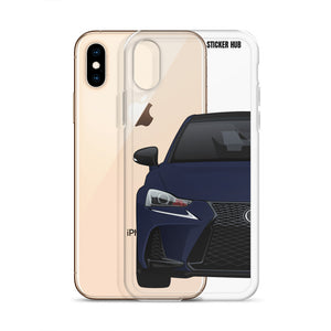 Nightfall Blue Lexus IS300 - iPhone Case