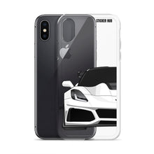 Load image into Gallery viewer, White C7 Corvette Zr1 - iPhone Case