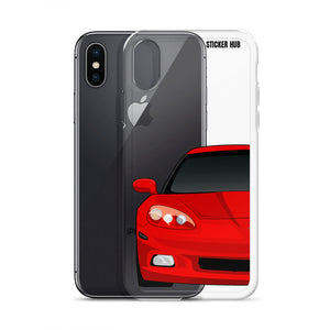 Victory Red C6 Corvette - iPhone Case