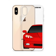 Load image into Gallery viewer, Victory Red C6 Corvette - iPhone Case