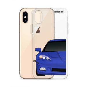 LeMans Blue C6 Corvette - iPhone Case