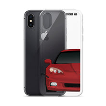 Load image into Gallery viewer, Monterey Red C6 Corvette - iPhone Case