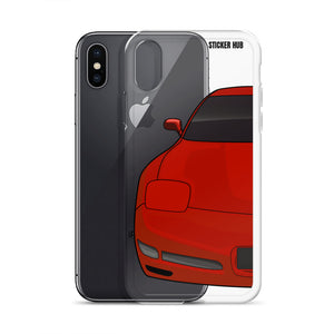 Torch Red C5 Corvette Z06 - iPhone Case