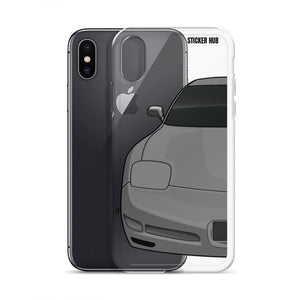 Pewter Gray C5 Corvette Z06 - iPhone Case