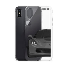 Load image into Gallery viewer, Gray C7 Corvette Z06 - iPhone Case