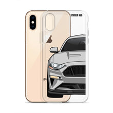 Load image into Gallery viewer, Silver 18-21 Mustang 5.0 - iPhone Case