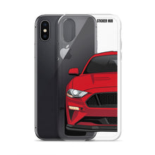 Load image into Gallery viewer, Race Red 18-21 Mustang 5.0 - iPhone Case