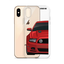 Load image into Gallery viewer, Race Red 13-14 Mustang 5.0 - iPhone Case