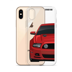 Race Red 13-14 Mustang 5.0 - iPhone Case