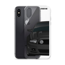 Load image into Gallery viewer, Black 13-14 Mustang 5.0 - iPhone Case