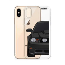 Load image into Gallery viewer, Black 11-12 Mustang 5.0 - iPhone Case