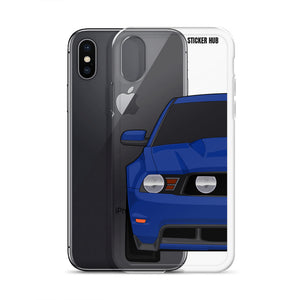 Kona Blue 11-12 Mustang 5.0 - iPhone Case