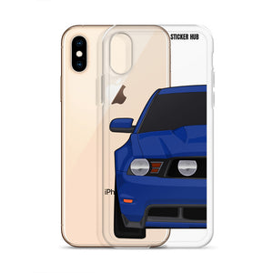 Kona Blue 11-12 Mustang 5.0 - iPhone Case