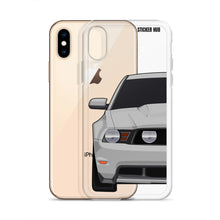 Load image into Gallery viewer, Silver 11-12 Mustang 5.0 - iPhone Case