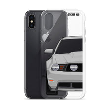 Load image into Gallery viewer, Silver 11-12 Mustang 5.0 - iPhone Case