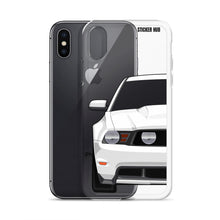 Load image into Gallery viewer, White 11-12 Mustang 5.0 - iPhone Case