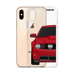 Race Red 11-12 Mustang 5.0 - iPhone Case