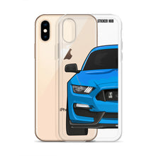 Load image into Gallery viewer, Grabber Blue Mustang GT350 - iPhone Case