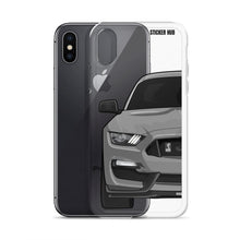 Load image into Gallery viewer, Gray Mustang GT350 - iPhone Case