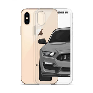 Gray Mustang GT350 - iPhone Case