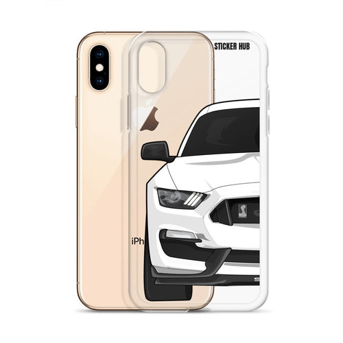 White Mustang GT350 - iPhone Case