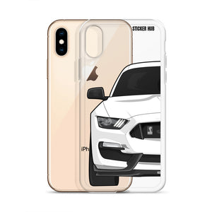 White Mustang GT350 - iPhone Case