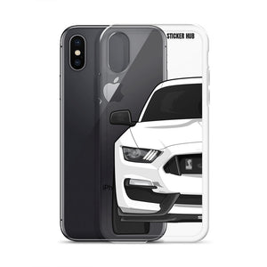 White Mustang GT350 - iPhone Case