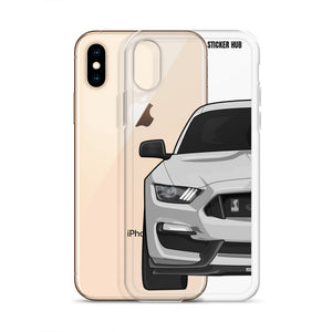 Avalanche Gray Mustang GT350 - iPhone Case