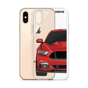 Race Red 15-17 Mustang 5.0 - iPhone Case