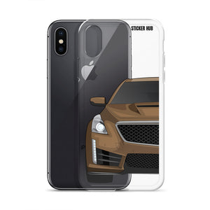 Bronze Sand Cadillac CTS-V - iPhone Case