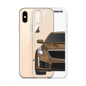 Bronze Sand Cadillac CTS-V - iPhone Case