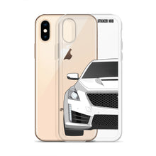 Load image into Gallery viewer, White Cadillac CTS-V - iPhone Case