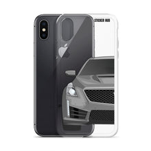 Load image into Gallery viewer, Silver Cadillac CTS-V - iPhone Case