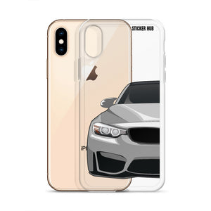 Silver BMW F80 - iPhone Case