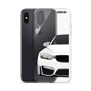 White BMW F80 - iPhone Case