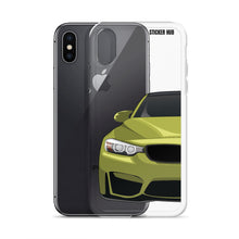 Load image into Gallery viewer, Austin Yellow BMW F80 - iPhone Case