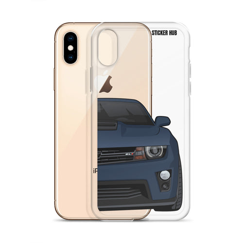 Blue Ray 5th Gen Camaro ZL1 - iPhone Case