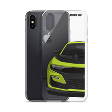 Load image into Gallery viewer, Shock Green 19-20 Camaro 1LE - iPhone Case