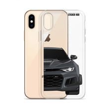 Load image into Gallery viewer, Gray 6th Gen Camaro ZL1 1LE - iPhone Case