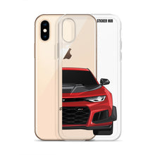 Load image into Gallery viewer, Red Hot 6th Gen Camaro ZL1 1LE - iPhone Case