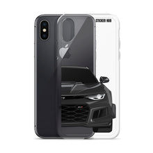 Load image into Gallery viewer, Black 6th Gen Camaro ZL1 1LE - iPhone Case