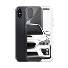 Load image into Gallery viewer, White 15-17 Subaru WRX STI - iPhone Case