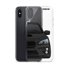 Load image into Gallery viewer, Black 15-17 Subaru WRX STI - iPhone Case