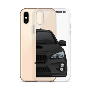 Black 15-17 Subaru WRX STI - iPhone Case