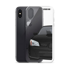 Load image into Gallery viewer, Black 06-07 Subaru WRX STI - iPhone Case