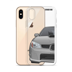 Crystal Grey 06-07 Subaru WRX STI - iPhone Case