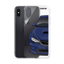 Load image into Gallery viewer, Plasma Blue 09-14 Subaru WRX STI - iPhone Case