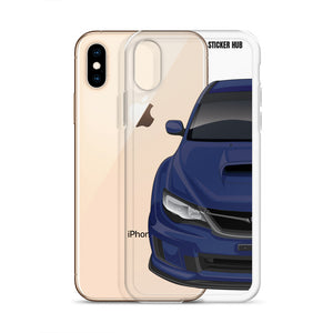 Plasma Blue 09-14 Subaru WRX STI - iPhone Case