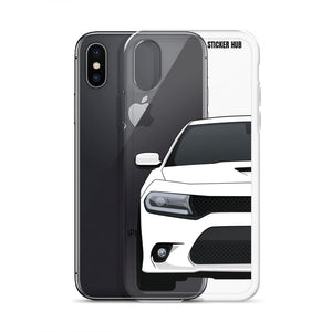 White 15-21 Charger - iPhone Case